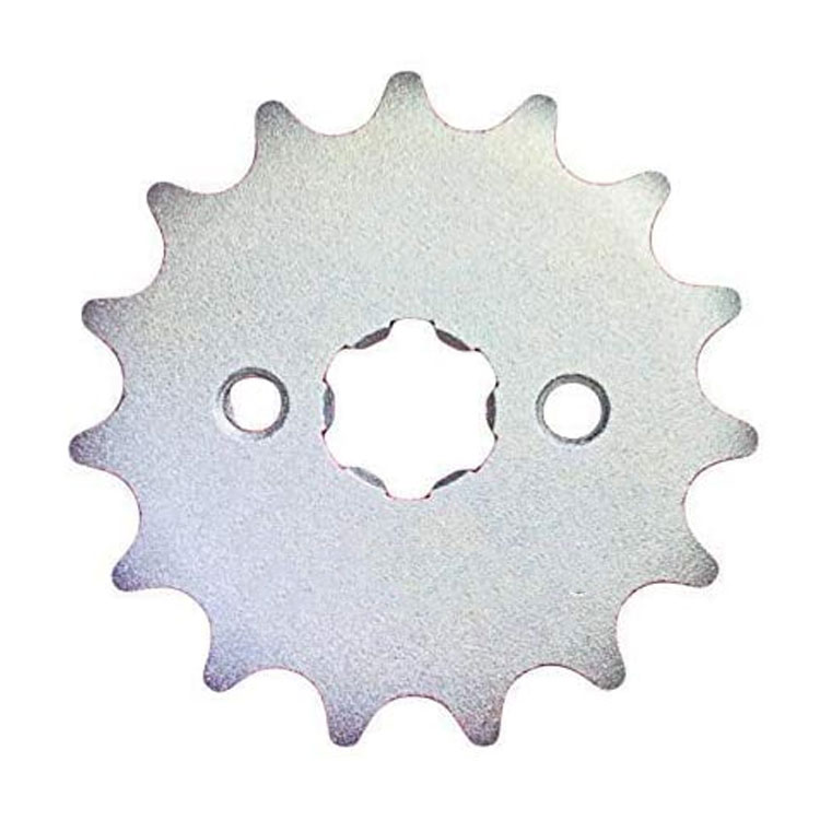 Custom steel motorcycle front sprocket for Kawasaki Honda