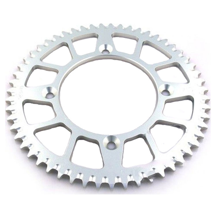 Custom aluminium 428 motorcycle rear sprocket for Honda off road