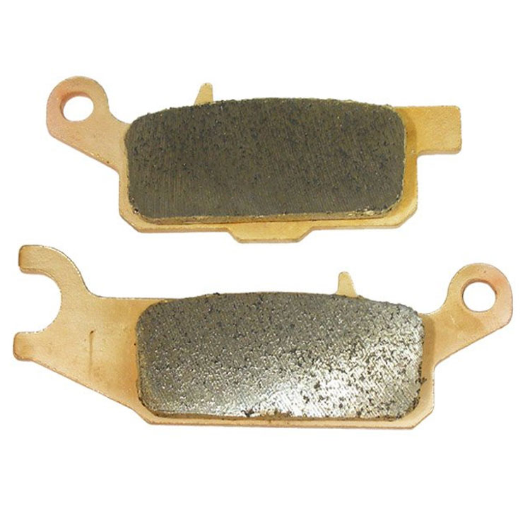 Custom FA446 sintered rear brake pads for Yamaha ATV