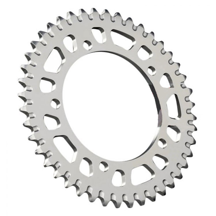 Custom 7075 aluminium rear sprocket for Kawasaki Off Road