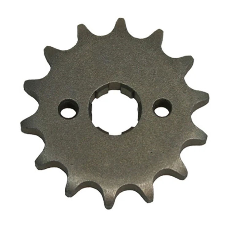 Custom steel 14 15T motorcycle front sprocket for Honda