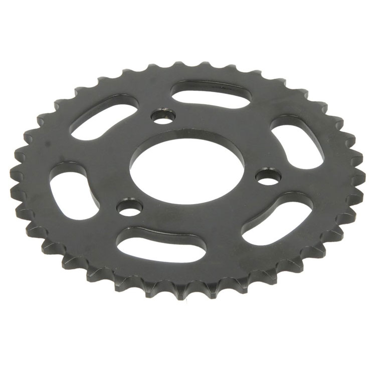 Custom steel 36-47T motorcycle rear sprocket for Honda