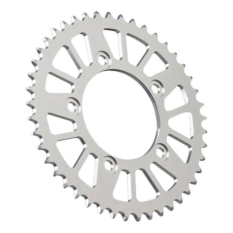 Custom aluminum 44-49T motorcycle rear sprocket for Suzuki