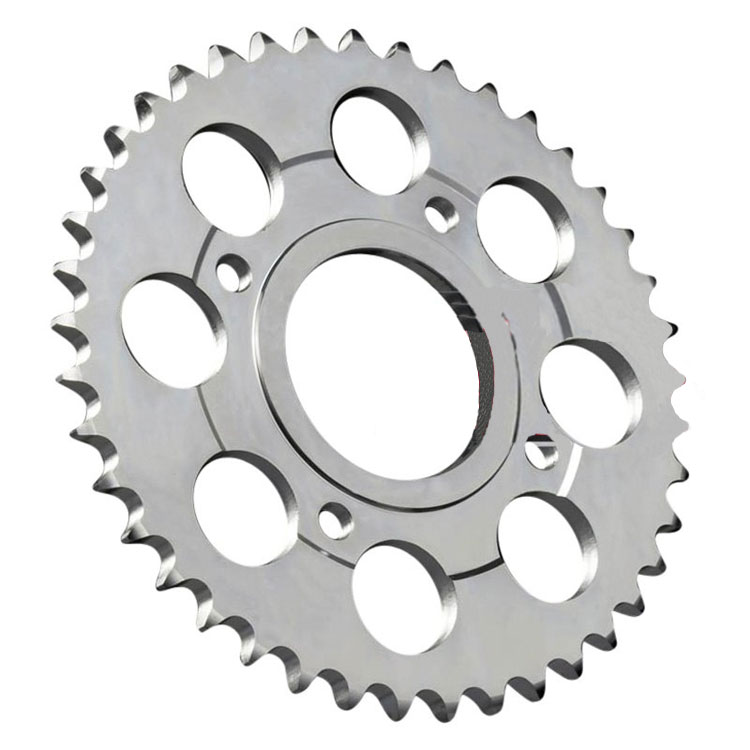 Custom steel 530 34-41T motorcycle rear sprocket for Honda Road bike