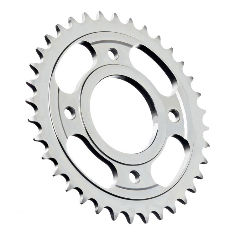 Custom steel 520 35-41T motorcycle rear sprocket for Honda road bike