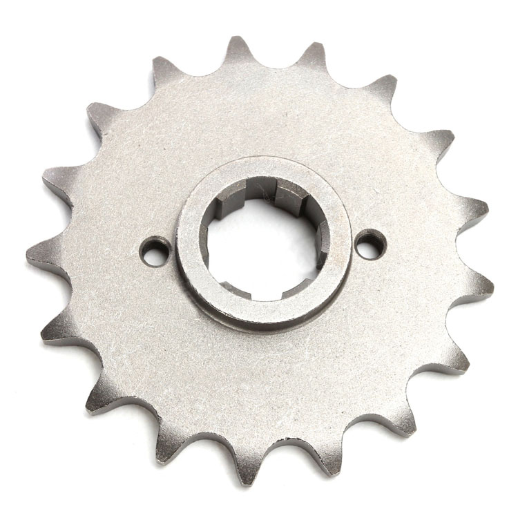 Steel 525 15-17T motorcycle front sprocket for Honda CB350 CB450 CMX450