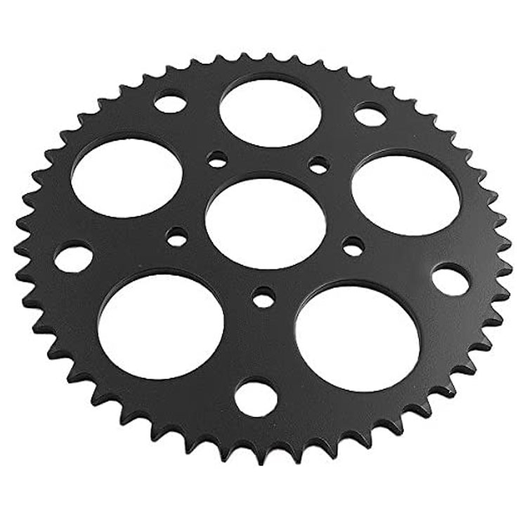 Steel 520 37-50T motorcycle rear sprocket for Honda CBF250 CBX250 XL200