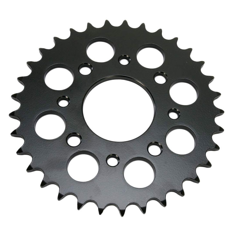 Steel 520 33-45T motorcycle rear sprocket for Honda/KTM road bike